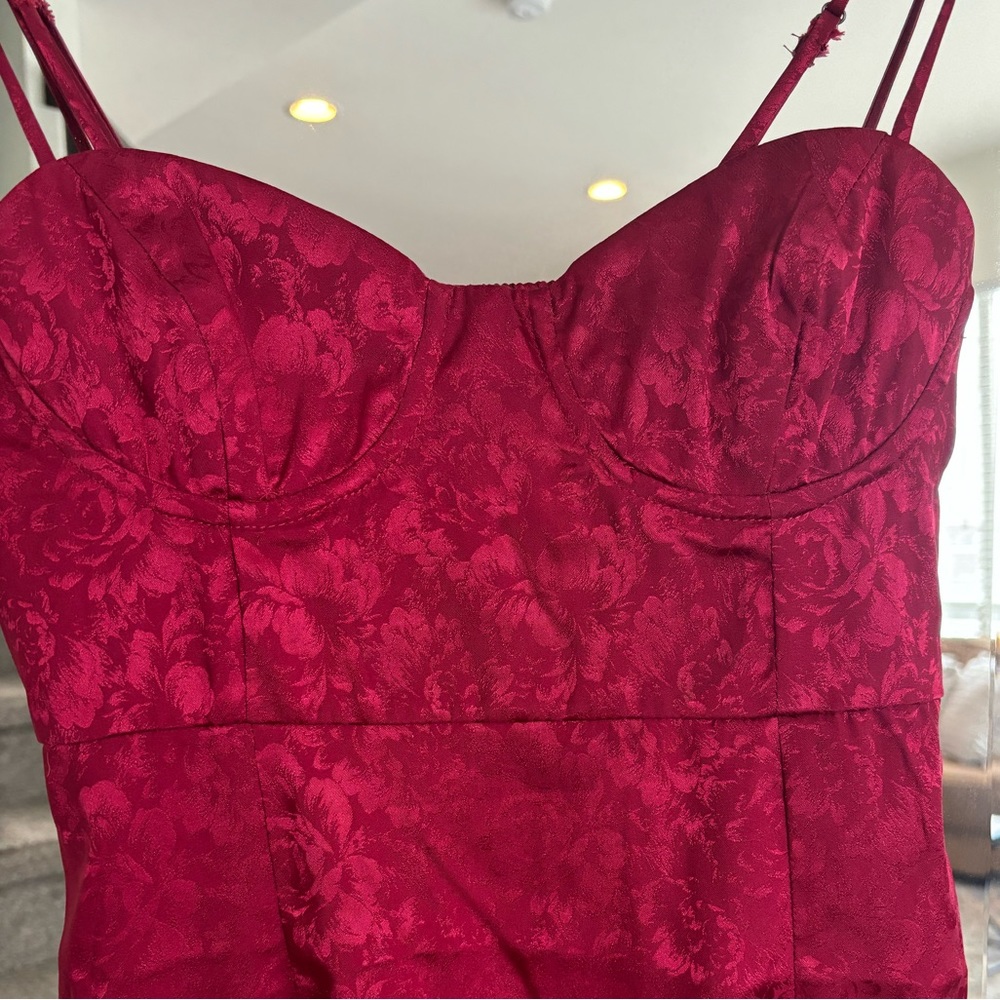 Princess Polly red cocktail dress-size 4